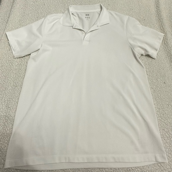 XL Uniqlo White Athletic Polo - Picture 1 of 4